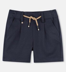 Cotton Pleated Shorts