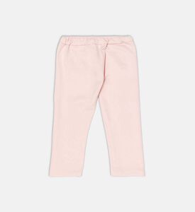 بنطال بخصر مطاطي وجيوب أمامية