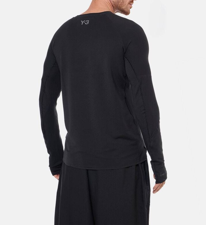 Y-3 Ribbed Athletic T-shirt, Model View