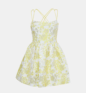 Nat Floral Strappy Mini Dress Nat Floral Strappy Mini Dress