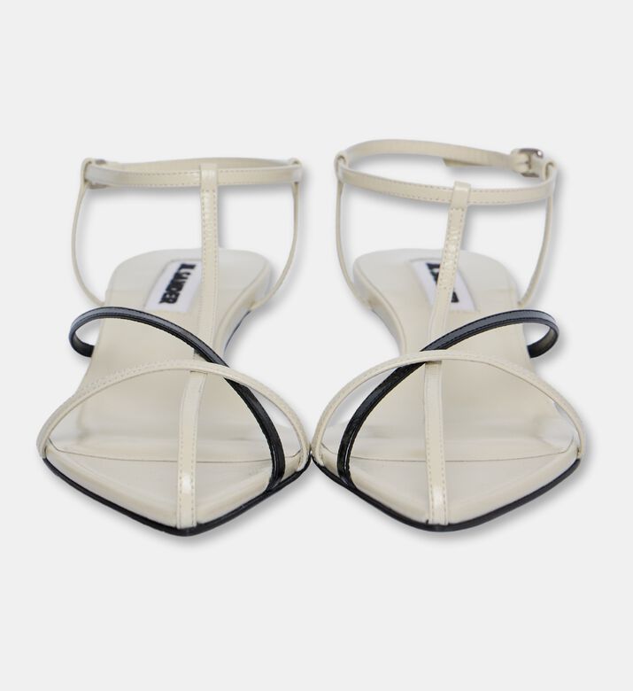Jil Sander Goat Leather Bicolor Sandals, Packshot View