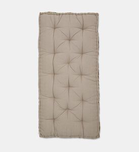 Home Deco and More Poni Embroidered Futon Mattress, Beige, Packshot View