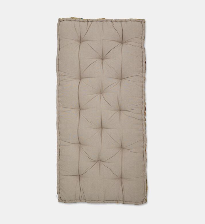 Home Deco and More Poni Embroidered Futon Mattress, Beige, Packshot View