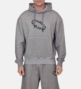 سترة بغطاء رأس وجيب كنغر