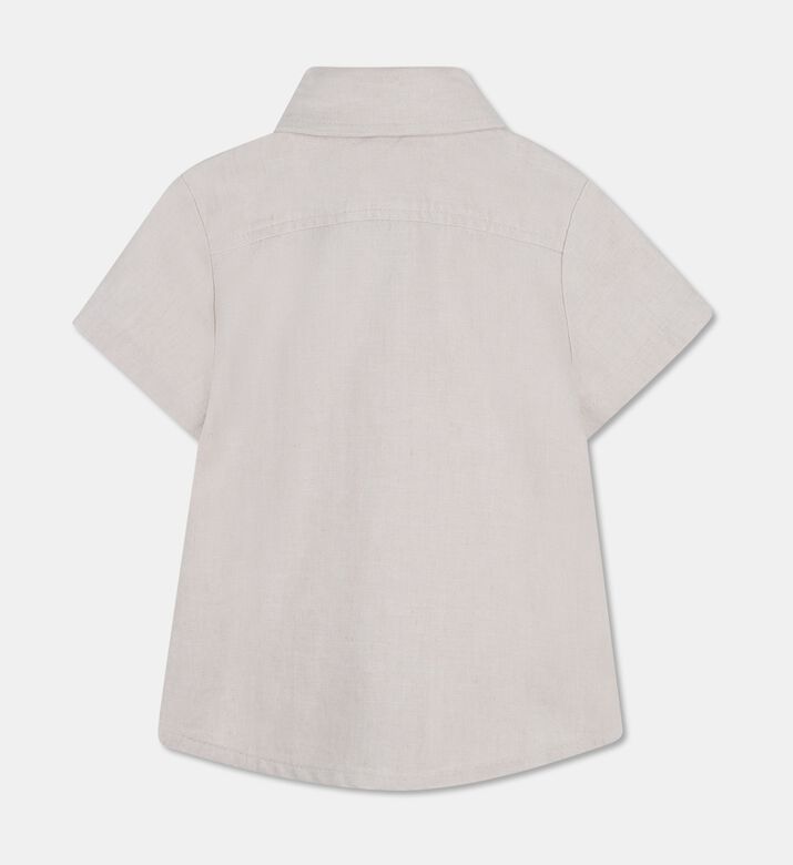 Boss Linen Button-down Shirt, Packshot View