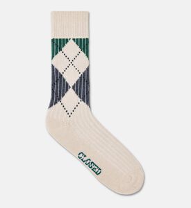 Closed Socks, Cream, L, Packshot View