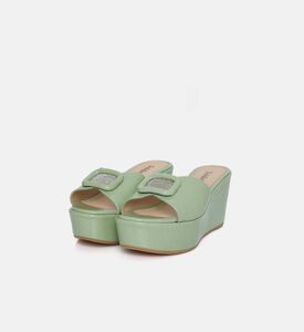 Slip-on Wedge Platform Sandals