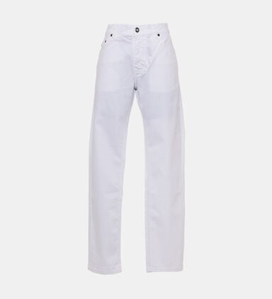 High Waist Cotton Pants