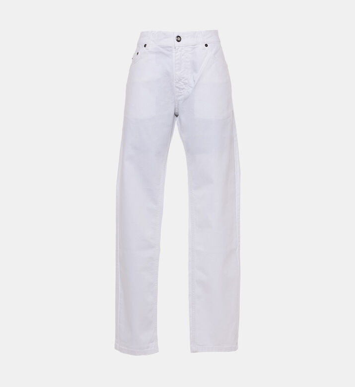 High Waist Cotton Pants