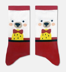 Sikasok Polar Bear Long Women Socks, Packshot View
