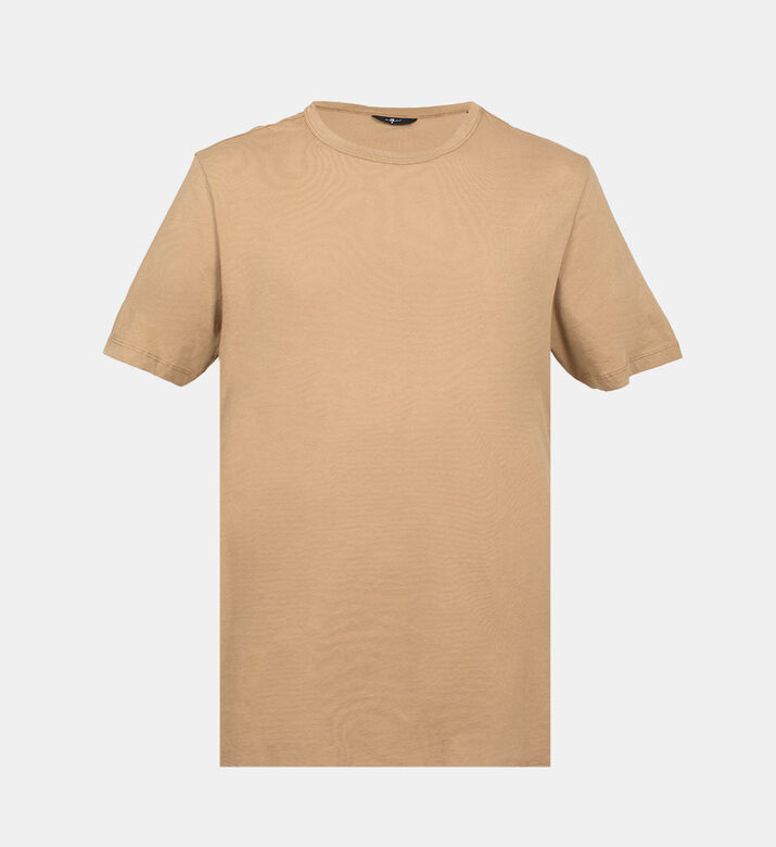 تيشيرت قطن بشعار جانبي