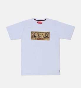 تيشيرت بطبعة ماد ابوت موني