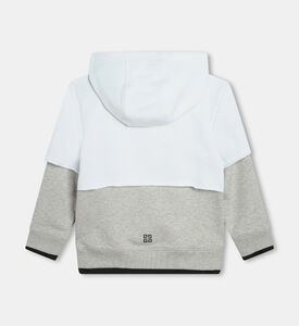 Two-tone 2-in-1 Hooded Cardigan