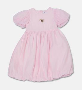 Moschino BKT Teddy Logo-embroidery Voluminous Dress, Packshot View