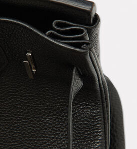 Hermes Preowned Hermes Noir Togo Leather Palladium Finish Birkin 30 Bag, Packshot View