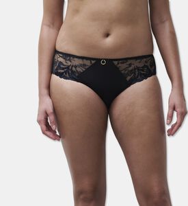 Chantelle Brief, Black, Xl, Model View