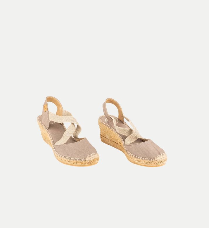 Saba-l Linen High-wedge Espadrille