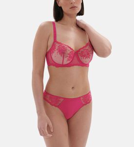 حمالة صدر انتريغ شفافة بكوب نصفي