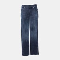 Flared-cut Denim Pants