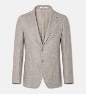 Tagliatore Single-breasted Tailored Blazer, Taupe, 54, Packshot View