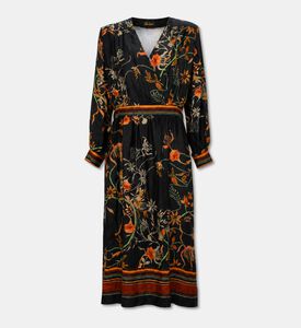 Luisa Spagnoli Floral-print V-neck Maxi Dress, Packshot View