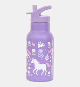 A Little Lovely Company Water Bottle 350ml Unicorn, Packshot View