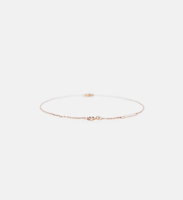 Gold 18k Diamond-accent Bracelet Gold 18k Diamond-accent Bracelet