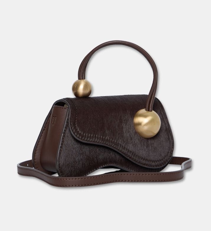 Cult Gaia Kazia Haircalf Crossbody Bag, Packshot View