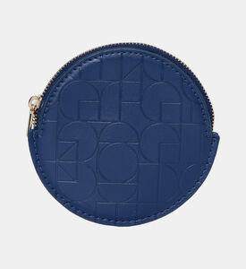 محفظة عملات معدنية بنمط هندسي