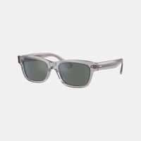 Rectangular Full-rim Acetate Sunglasses 53