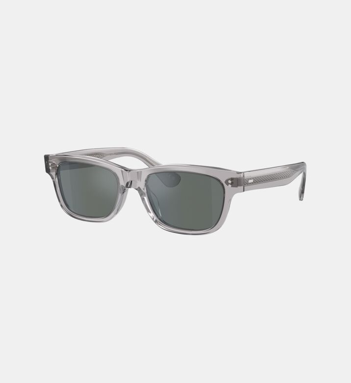 Rectangular Full-rim Acetate Sunglasses 53