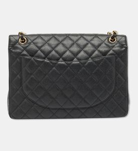 Chanel Preowned Chanel Quilted Caviar Leather Maxi Double Flap Bag, Packshot View
