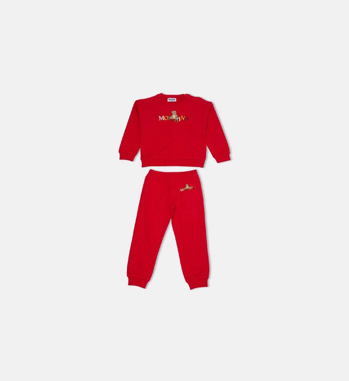 Teddy Bear-print Logo-print Tracksuit