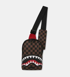 Sprayground Checkered-print Sling Backpack, Packshot View