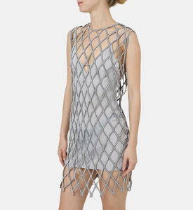 Rococo Diamond-panel Dress