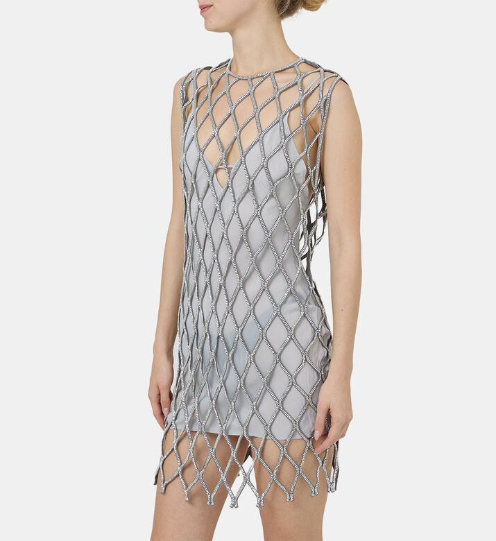 Rococo Diamond-panel Dress