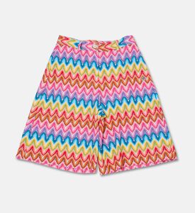 All-over Zigzag-print Shorts