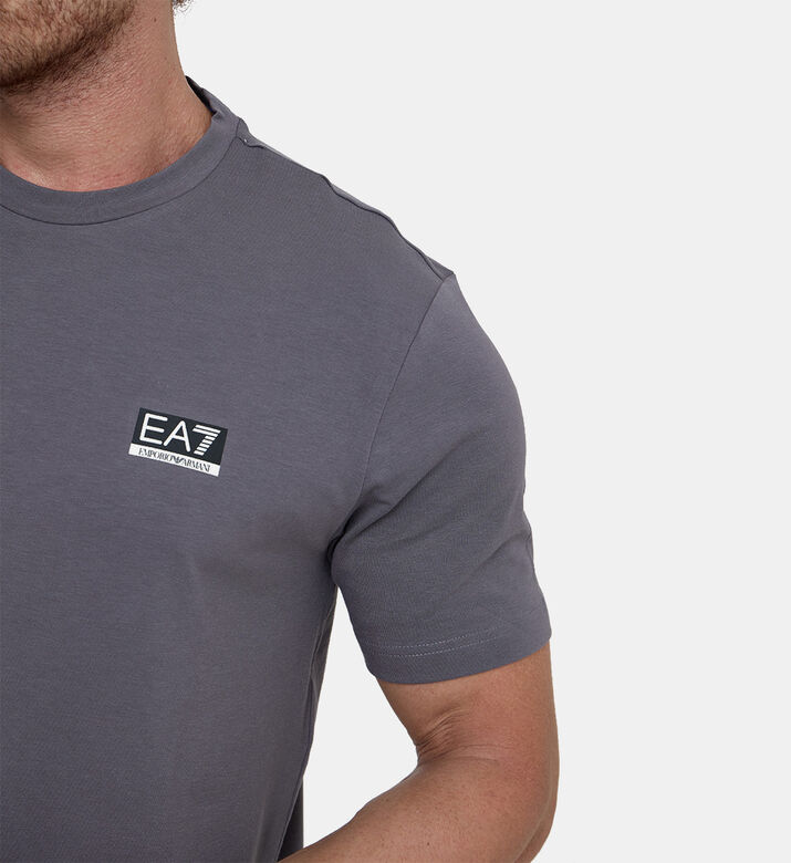 تيشيرت تمرين من مزيج قطن