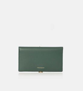 Strathberry Melville Street Large Wallet, Green, Packshot View