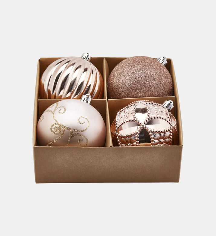 Palla Polly Mixed 4-piece Ornament Set Palla Polly Mixed 4-piece Ornament Set