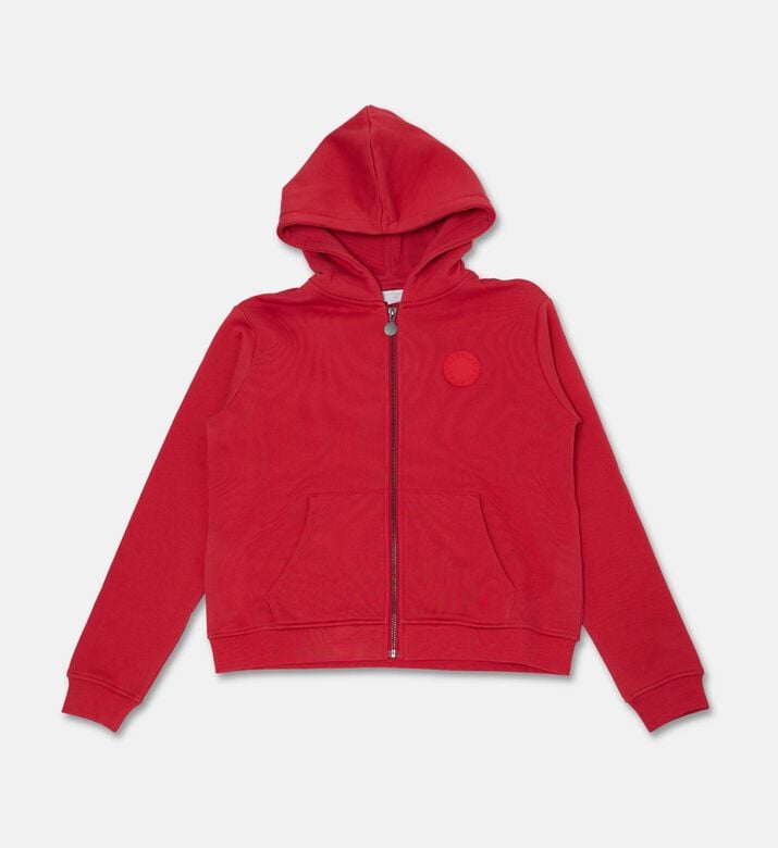 Stella McCartney Zip Hoodie Cotton Sweatshirt, Packshot View