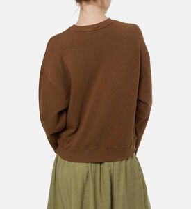 Ba and Sh Benjamin Cuffed Sleeves Sweatshirt, Model View