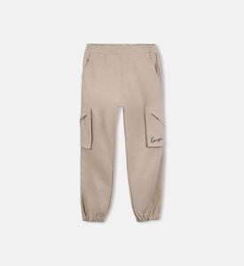 Canvas Logo-embroidery Cargo Trousers Canvas Logo-embroidery Cargo Trousers