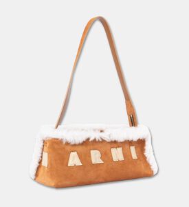 Marni Faux-shearling Shoulder Bag, Packshot View