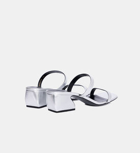 حذاء مفتوح من الخلف و الأمام بكعب