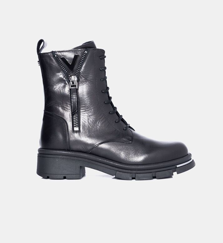 Lace-up Closure Ankle Boots