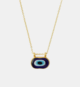 Ottoman Hands Evil Eye Chain Pendant Necklace, Packshot View