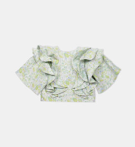 Spring Aroma Floral Blouse