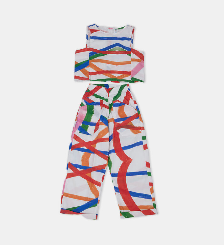 Girl Rela Crazy Color Printed Set