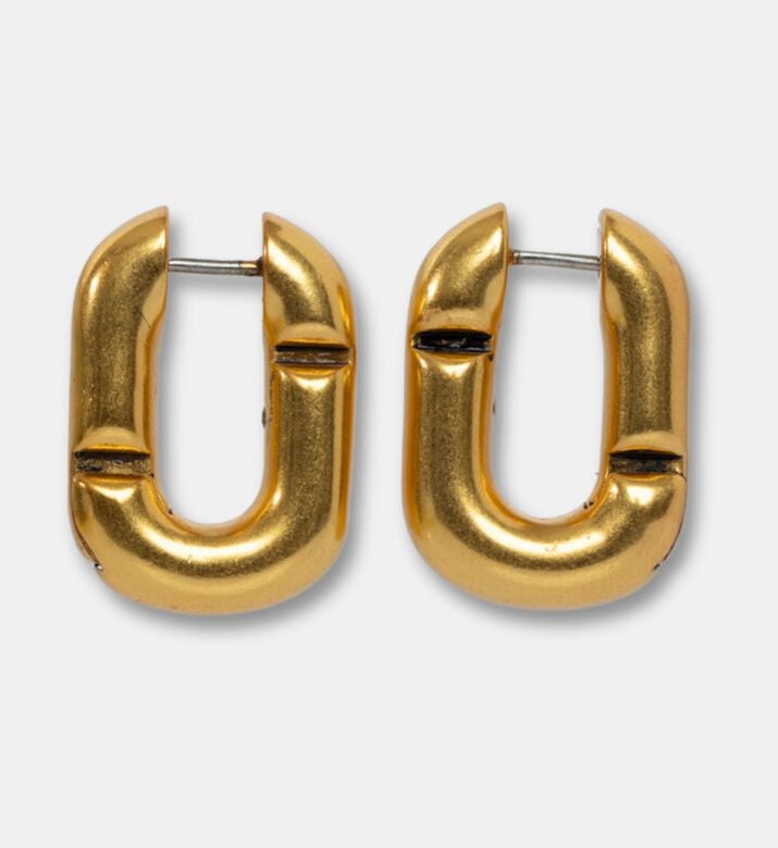 Marc Jacobs Erngs Huggie Hoops, Gold, Packshot View